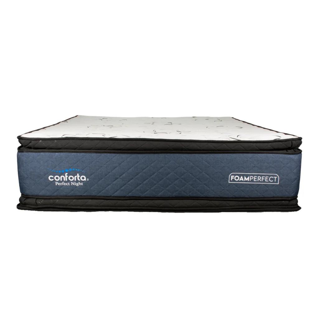 Colchón Perfect Night – vista frontal con diseño elegante y doble colchoneta