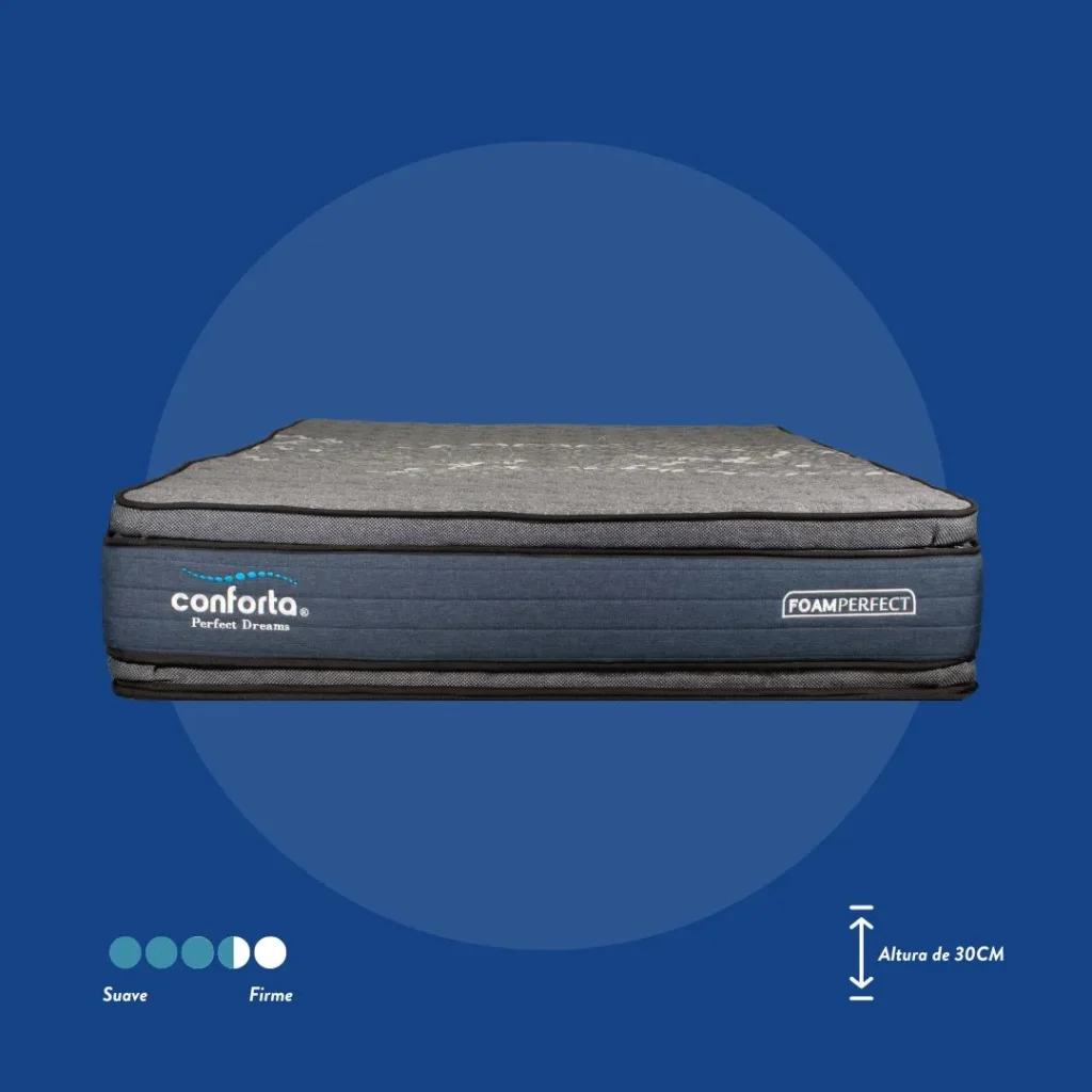 Colchón firmeza media alta Perfect dreams