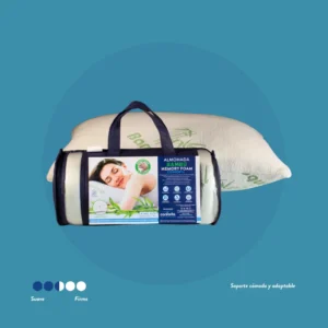 Portada Almohada Bambú con Memory Foam