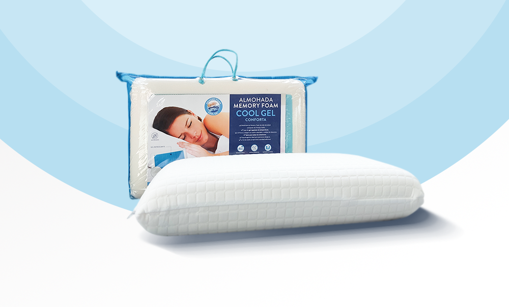 Almohada Memory Foam con Gel