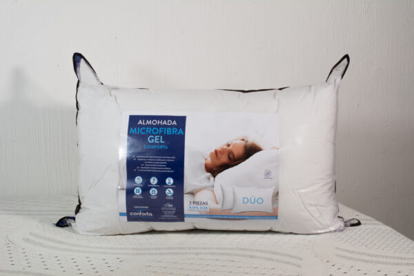 Almohada Microfibra Gel Conforta Dúo Matrimonial - Image 3