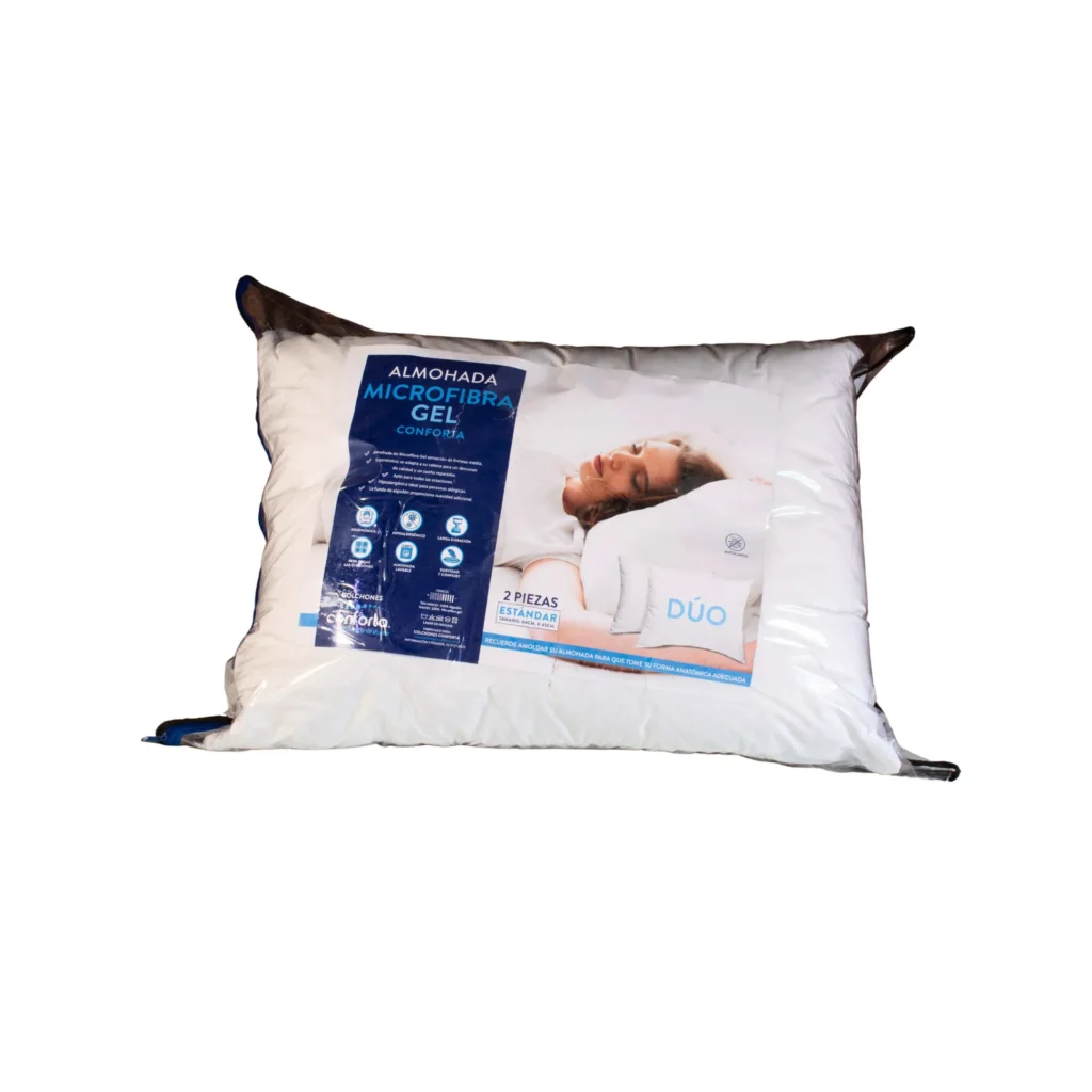 paquete de almohadas microfibra